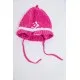 Дитячий комплект з шапки та шарфа, рожевого кольору, 167R8881-1