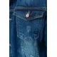 Джинсова куртка чоловіча, колір синій, 157R0061