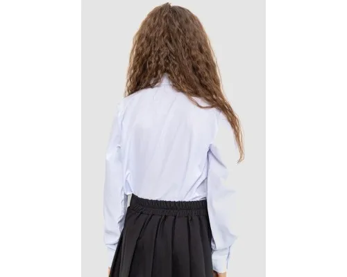 Блузка ошатна для дівчаток, колір білий, 172R201-2