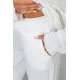 Спорт костюм жіночий вільного крою, колір молочний, 177R051