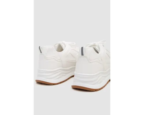 Кросівки жіночі екошкіра, колір білий, 243R186-169
