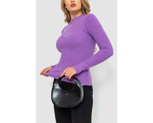 Кофта жіноча в рубчик, колір бузковий, 221R336
