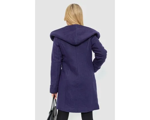 Пальто жіноче, колір фіолетовий, 186R296