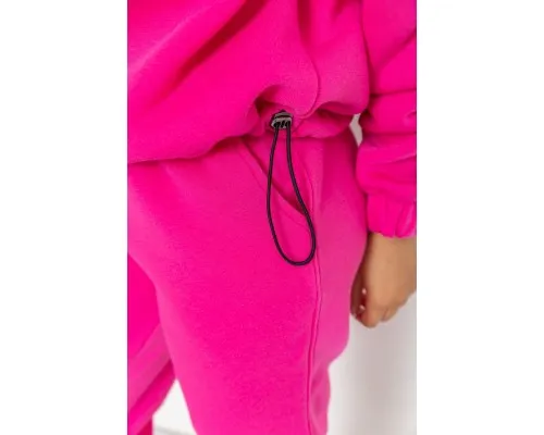Спорт костюм жіночий на флісі, колір рожевий, 102R401