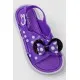 Босоніжки дитячі для дівчаток у горох, колір фіолетовий, 243R8434-13