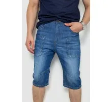 Шорти чоловічі джинсові 244R1040, колір Синій