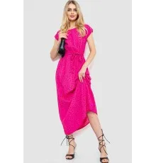 Сукня у горох, колір рожевий, 214R055-1