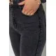Джинси жіночі стрейч, колір темно-сірий, 214R1362