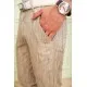 Чоловічі літні штани, вільного крою, бежевого кольору, 167R7055-1