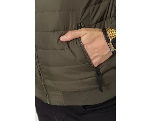 Куртка чоловіча демісезонна, колір хакі, 234RA40