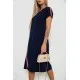 Сукня жіноча домашня, колір темно-синій, 219RT-4326