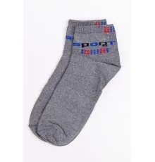 Шкарпетки чоловічі, колір темно-сірий, 131R541
