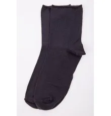 Жіночі шкарпетки, середньої довжини, чорного кольору, 167R366