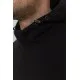 Худі чоловічий на флісі з капюшоном, колір чорний, 214R022