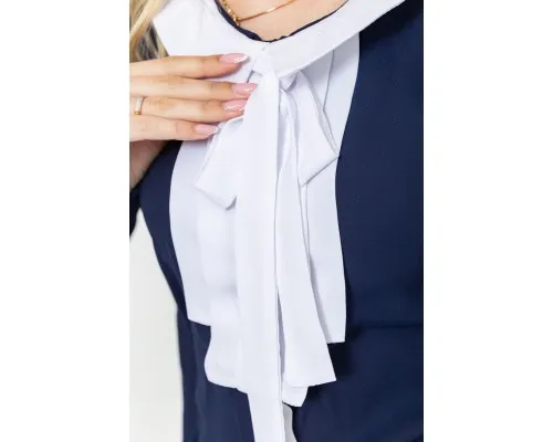 Блуза жіноча, колір синьо-білий, 172R11-1
