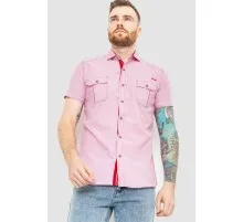 Сорочка чоловіча смужка, колір рожевий, 186R1429