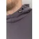 Худі чоловічий на флісі з капюшоном, колір сірий, 214R022