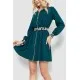 Сукня жіноча на блискавці, колір зелений, 102R076-1