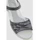 Босоніжки дитячі, колір темно-сріблястий, 243RA6807-4