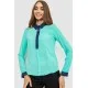 Блуза ошатна, колір м'ятний, 186R101