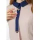 Блуза ошатна, колір бежевий, 186R101