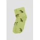 Шкарпетки жіночі, колір салатово-чорний, 167R346