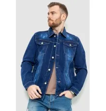 Джинсова куртка чоловіча, колір темно-синій, 157R0110-1