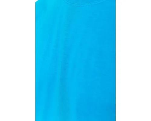 Футболка чоловіча однотонна, колір блакитний, 219R012