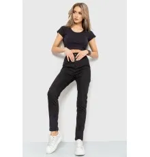 Джинси жіночі skinny, колір чорний, 186R0028