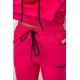 Спортивний костюм жіночий двонитка  -уцінка, колір рожевий, 214R1419-006-U-11