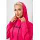 Спортивний костюм жіночий двонитка  -уцінка, колір рожевий, 214R1419-006-U-11