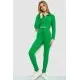 Костюм жіночий в рубчик, колір зелений, 244R14302