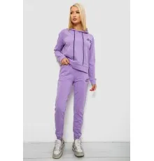 Спортивний костюм жіночий двонитка  -уцінка, колір бузковий, 214R1419-005-U-5