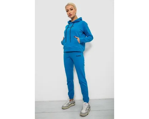 Спортивний костюм жіночий двонитка, колір джинс, 214R1419-006