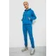 Спортивний костюм жіночий двонитка, колір джинс, 214R1419-006