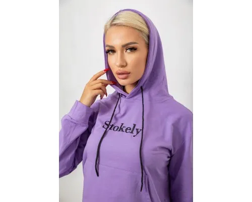 Спортивний костюм жіночий двонитка, колір бузковий, 214R1419-006
