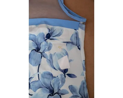 Сукня софт  -уцінка, колір блакитний, 230R1510-U