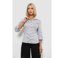Сорочка класична в смужку  -уцінка, колір сірий, 230R643-U-118