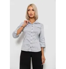 Сорочка класична в смужку  -уцінка, колір сірий, 230R643-U-122