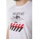 Футболка чоловіча з принтом, колір білий, 244R6020