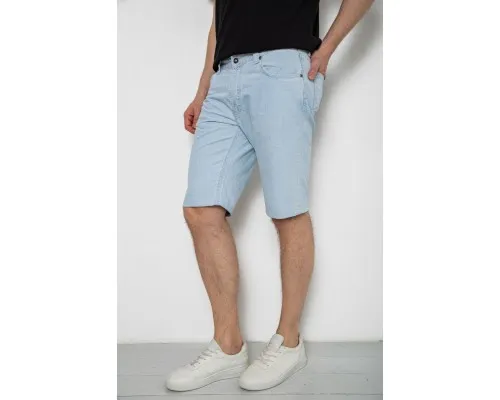Шорти чоловічі джинсові  -уцінка, колір світло-блакитний, 238R2025-U-17