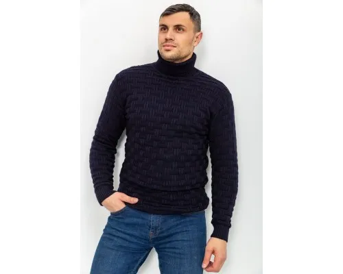 Светр чоловічий, колір чорно-синій, 161R602