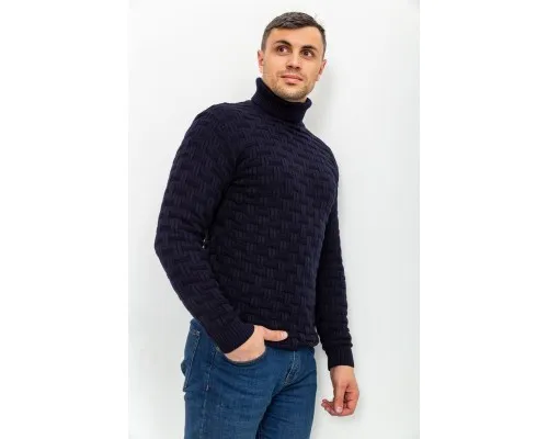 Светр чоловічий, колір чорно-синій, 161R602
