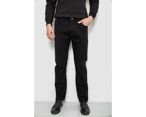 Джинси чоловічі, колір чорний, 244RW20