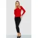 Водолазка жіноча однотонна, колір червоний, 204R019