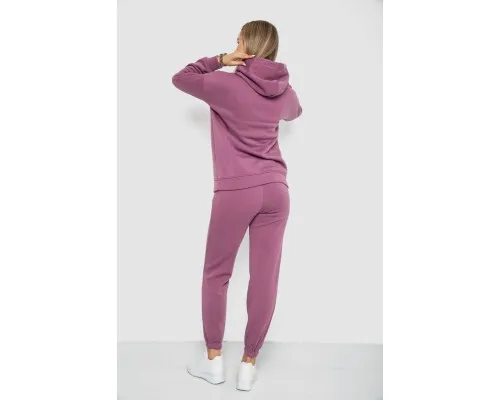 Спорт костюм жіночий на флісі, колір сливовий, 241R1530