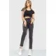 Джинси жіночі skinny, колір темно-сірий, 186R0029