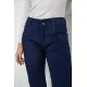 Джинси жіночі Slim Fit, колір темно-синій, 244R1050