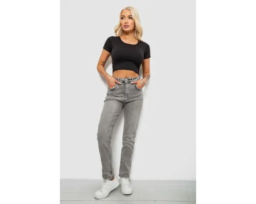 Джинси жіночі Regular Fit, колір сірий, 244R00246
