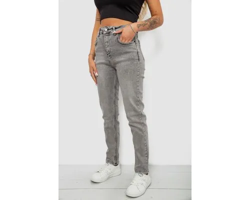 Джинси жіночі Regular Fit, колір сірий, 244R00246